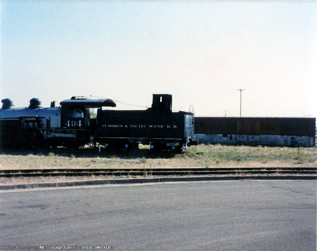 Cumbres & Toltec 494 Tender